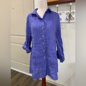 Soft Surroundings Linen Top